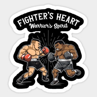 Boxing Fighter Sticker